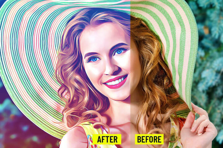 Realistic Painting Free Photoshop Action