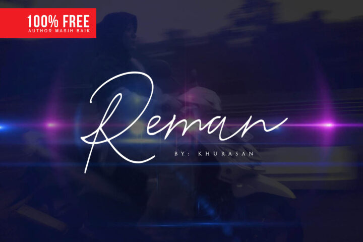 Reman Script – Free Font