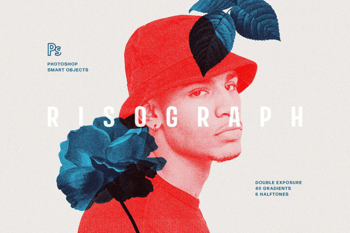 Risograph – Double Exposure Effect