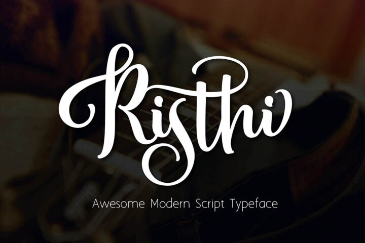 Risthi – Free Script Font