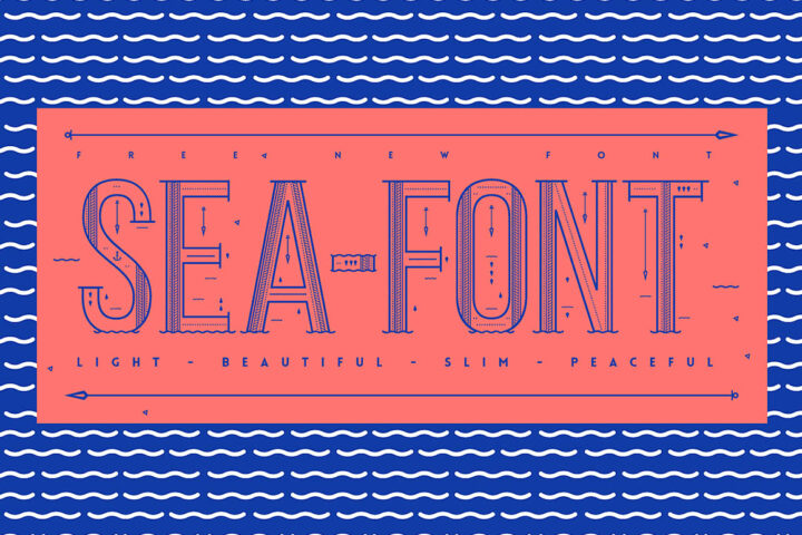 Sea – Free Font
