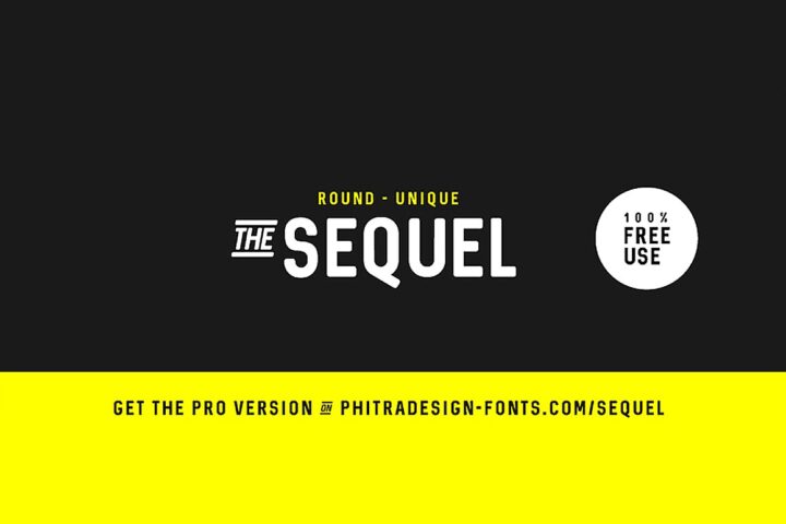 Sequel – Free Font