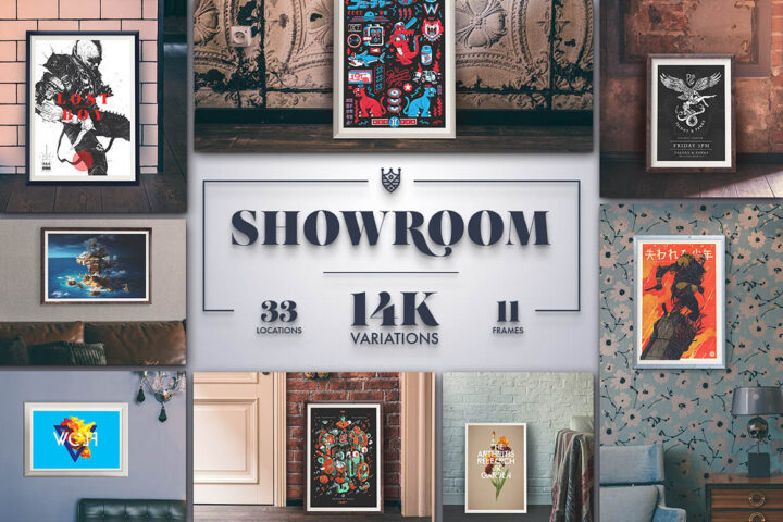 Showroom – Frame Mockups