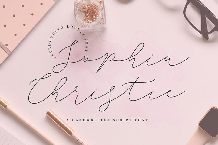 Sophia Christie – Free Font