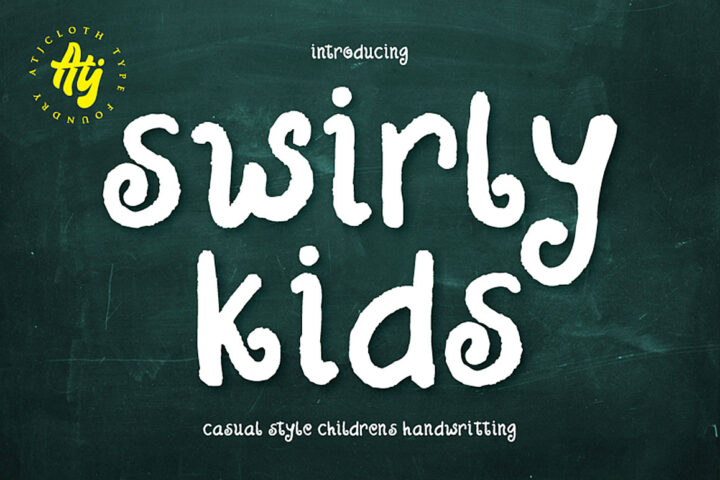 Swirly Kids – Free Font