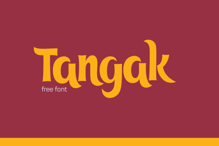 Tangak – Free Font
