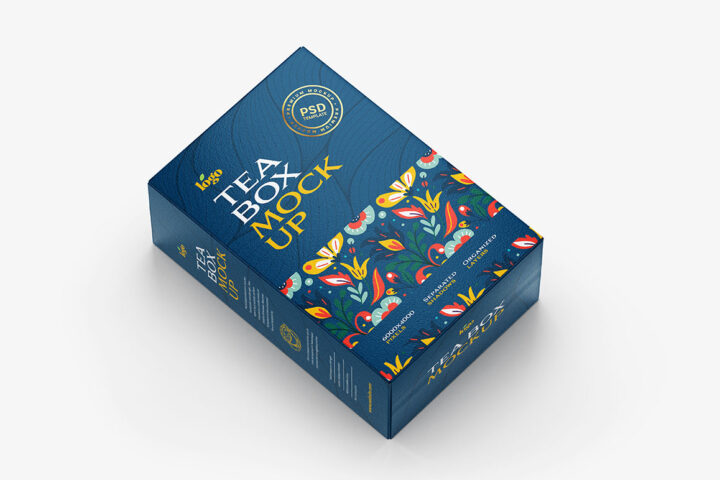 Tea Box – Free Mockup