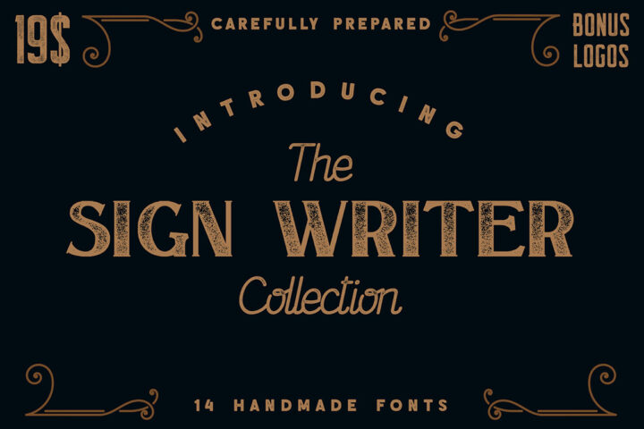 The Sign Writer – Free Font
