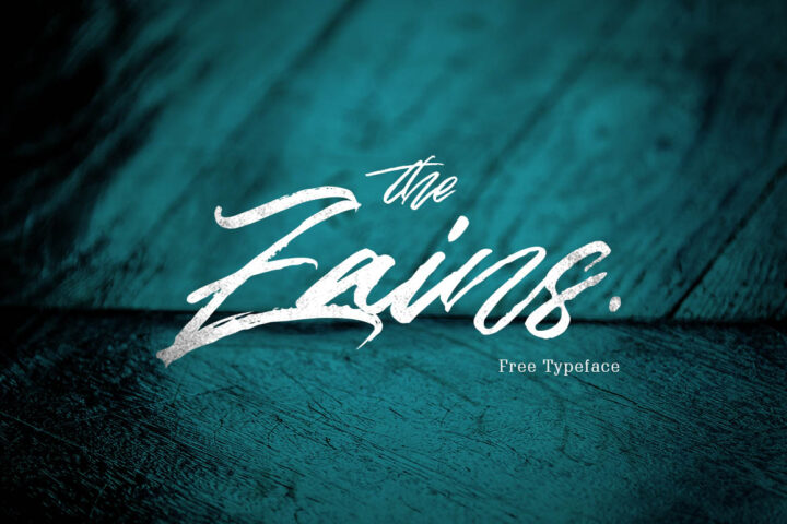 The Zains – Free Font