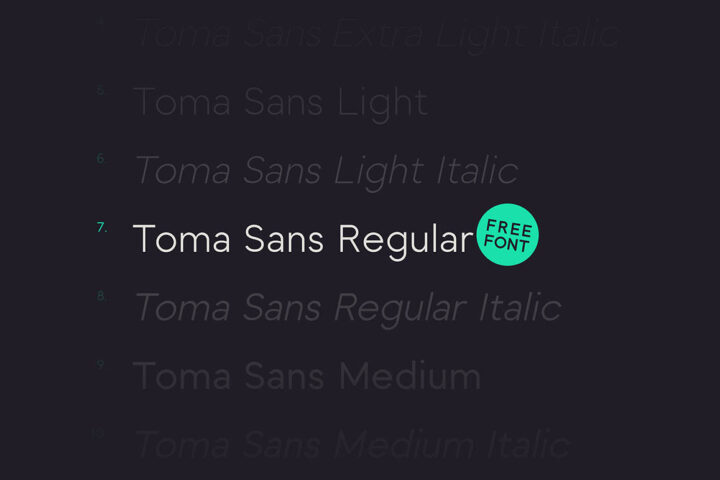Toma Sans Regular – Free Font