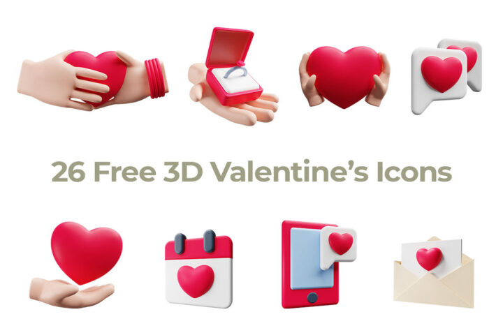 Iconscout Valentine – Free Icons