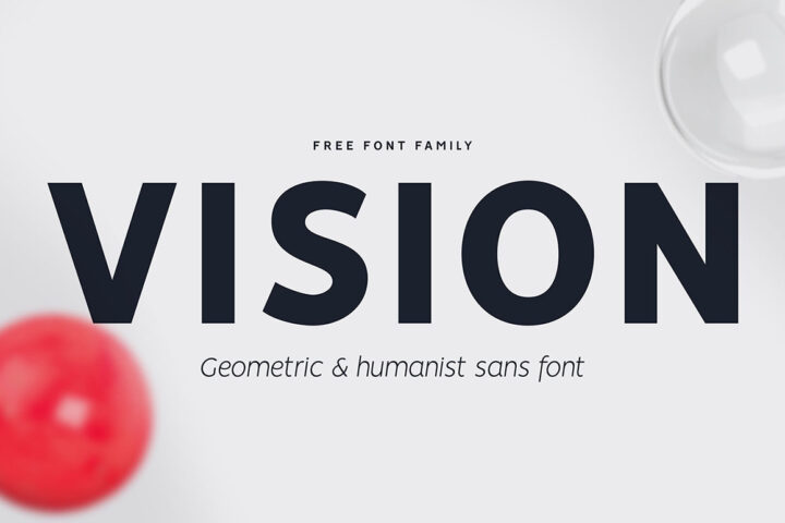 Vision Sans – Free Font Family