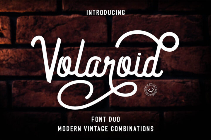 Volaroid – 2 Free Fonts