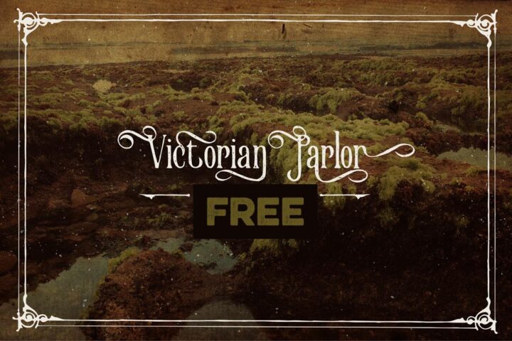 Victorian Parlor – Free Grunge Font