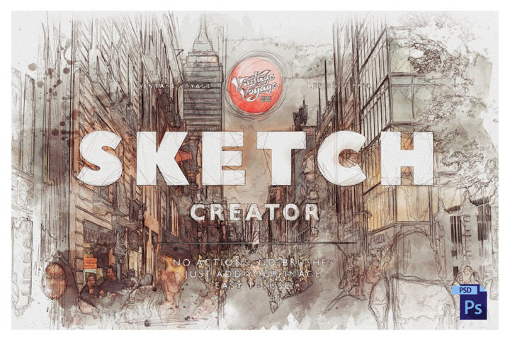 Photoshop Sketch Creator