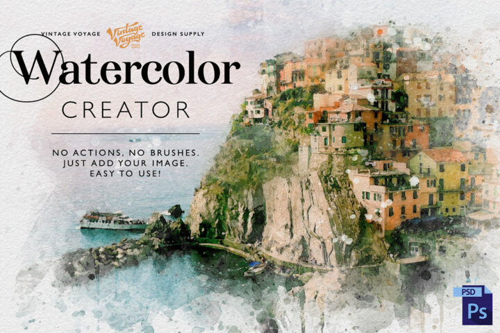Photoshop Watercolor Creator
