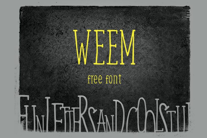 Weem – Free Handwritten Font