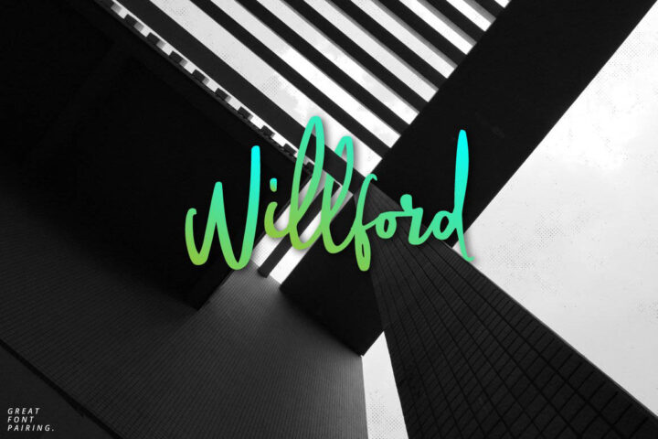 Willford Brush – Free Font