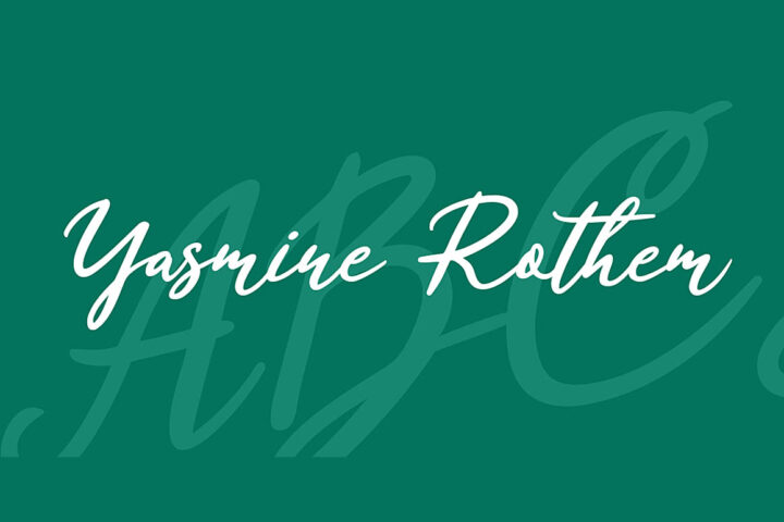 Yasmine Rothem – Free Font
