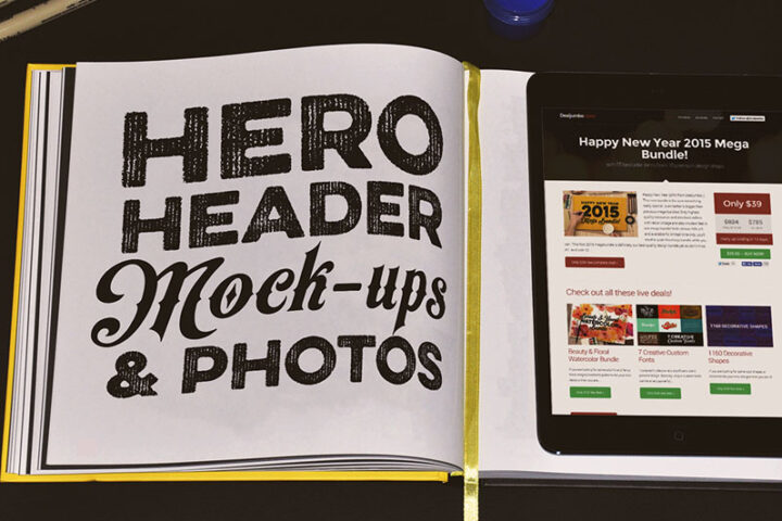 Hero Header Mock-ups & Photos