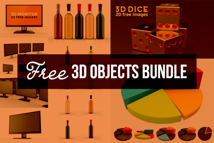 Free 3D objects and elements v.2