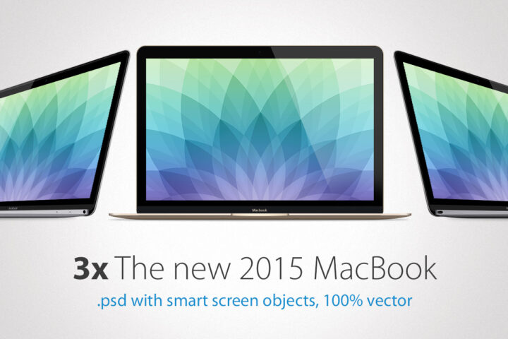 Free MacBook Mock-up Templates