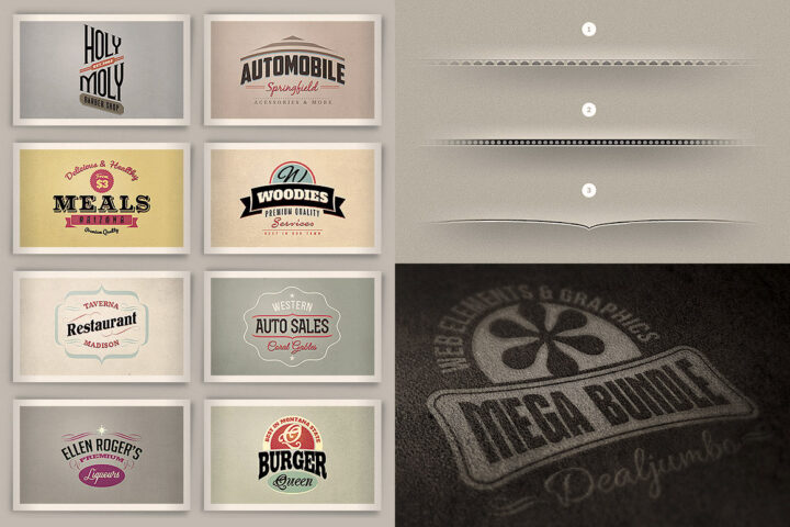 Web Elements & Graphics Mega Bundle