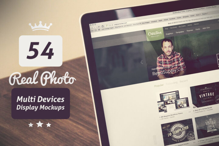 Multi Devices Display Mockups