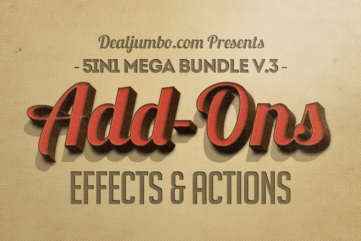 5in1 Mega Bundle v.3: Add-Ons (Effects & Actions)