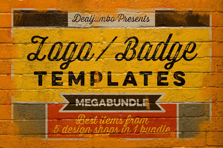 5in1 Mega Bundle v.11: Logo/Badge Templates