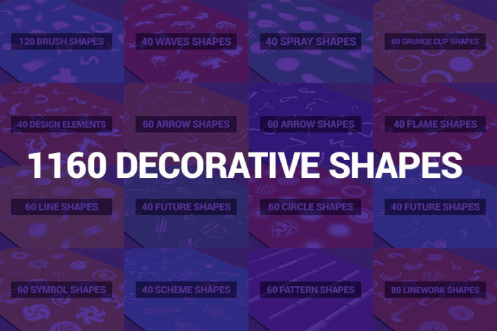 1160 Decorative Shapes