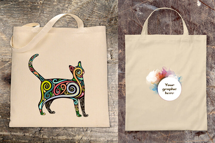 2 Free Canvas Bag Mock-ups