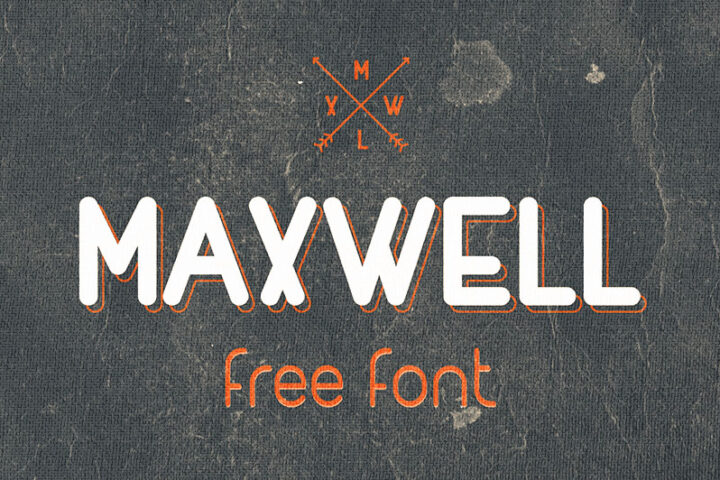 MAXWELL – Free Retro Font