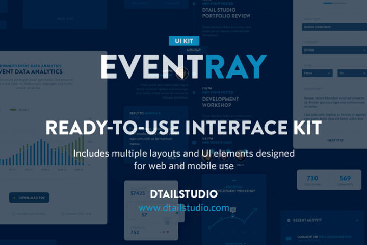 EventRay – Free UI Kit
