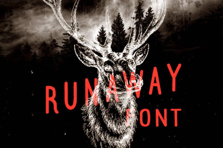 Runaway – Free Hand Drawn Font