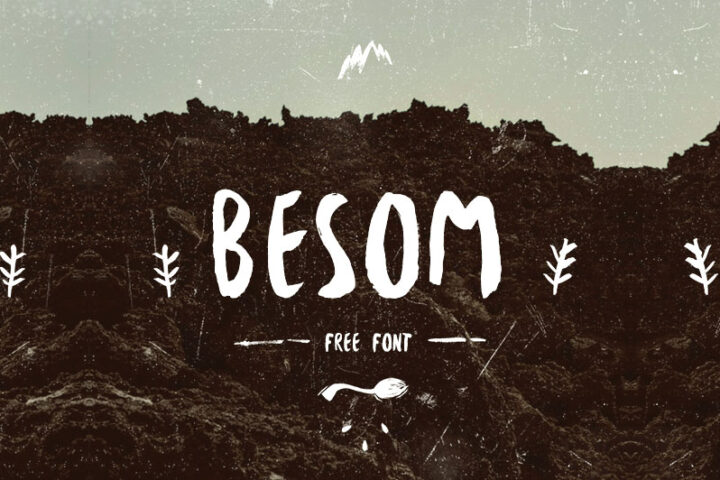 Besom – Free Brush Font