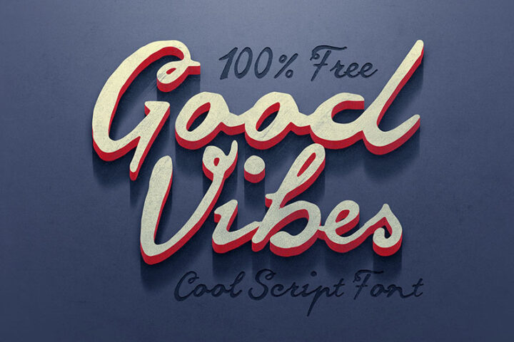 Good Vibes – Free Script Font