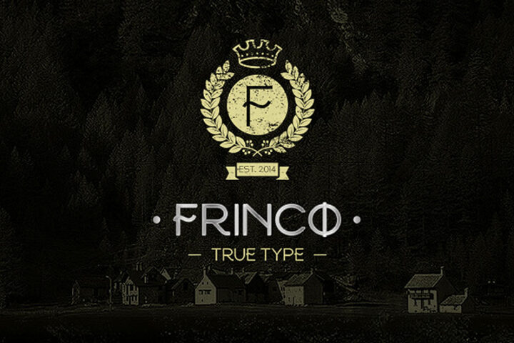 Frinco – Free Creative Font