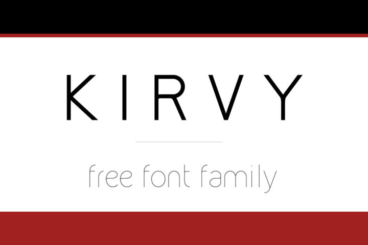 Kirvy  – Free Font Family