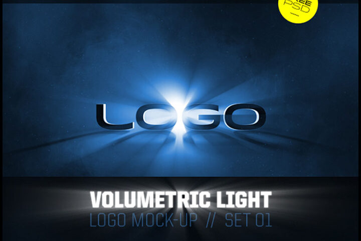 Free Volumetric Light Mockup 1