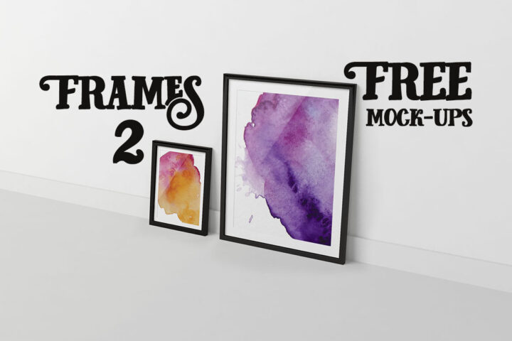 2 Frames – Free Presentation Mock-ups