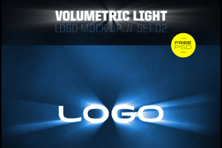 Free Volumetric Light Mockup 2