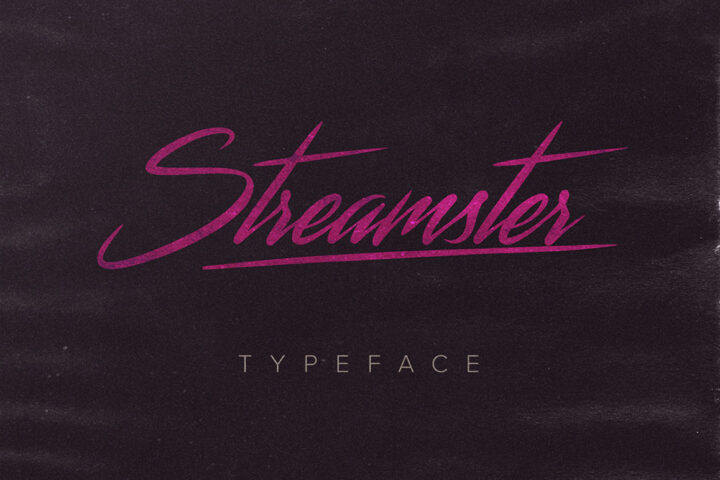 Streamster – Free Script Font