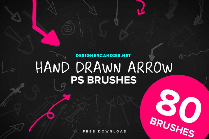 80 Free Hand Drawn Arrows