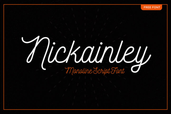 Nickainley – Free Script Font