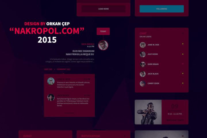 Nakropol – Free UI Kit