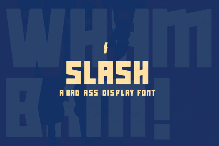 Slash – Free Display Font