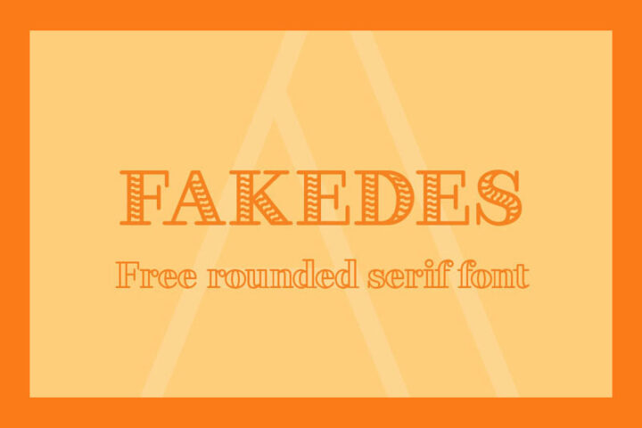 Fakedes – Free Serif Font