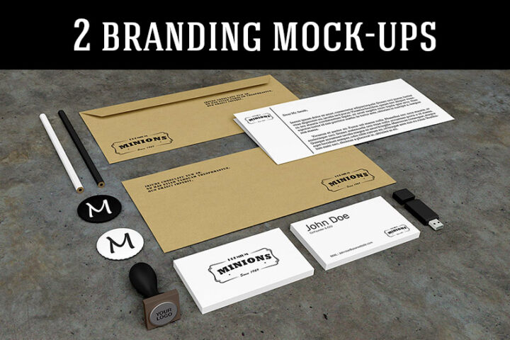 Free Stationery Mockups