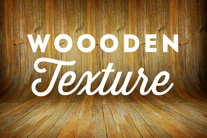 Vintage Blurred & Curved Wood Texture 2